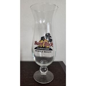 Hard Rock Cafe & Casino Myrtle Beach SC Hurricane Bar Glass Collector Souvenir